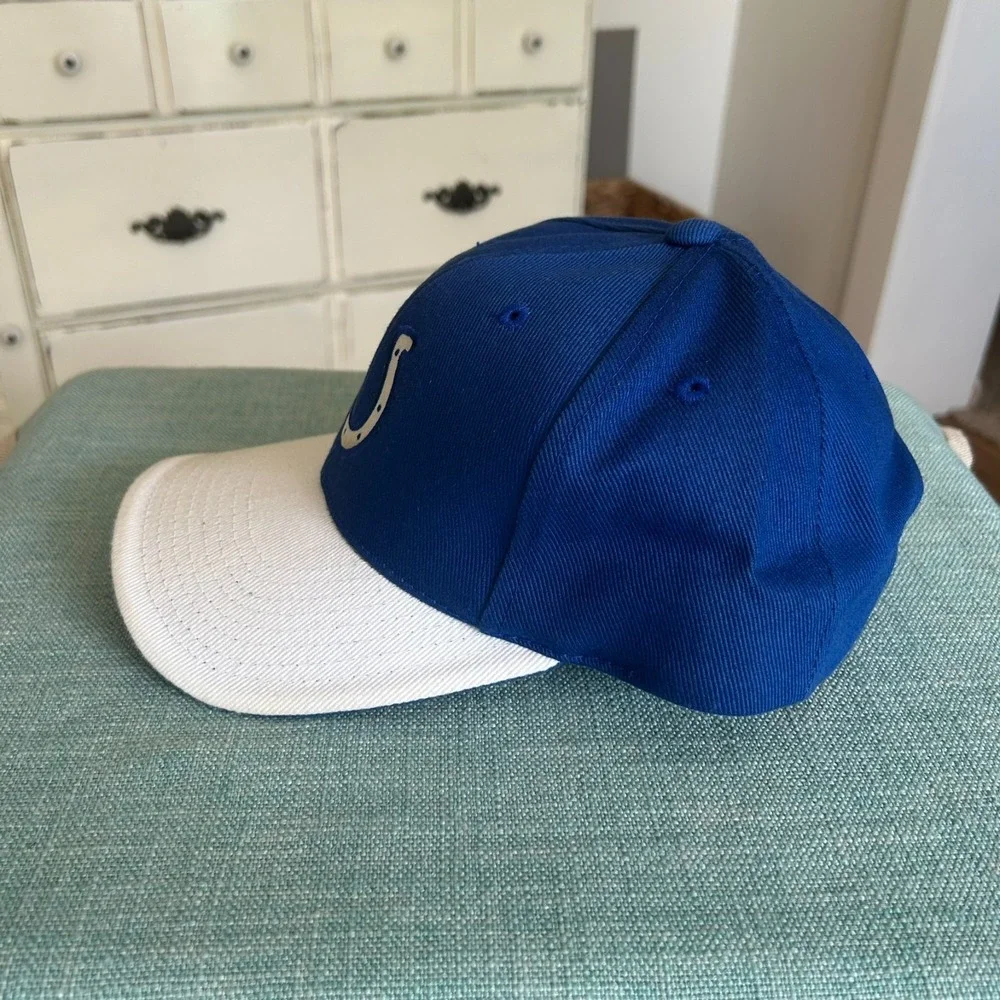 Indianapolis Colts NFL Sports Specialties Cap Horseshoe Logo Strapback‎